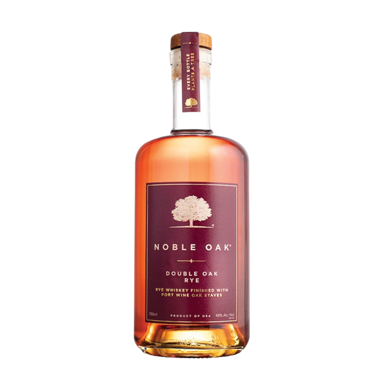 Noble Oak Whiskey Double Oak Rye 96 - 750ML - Front