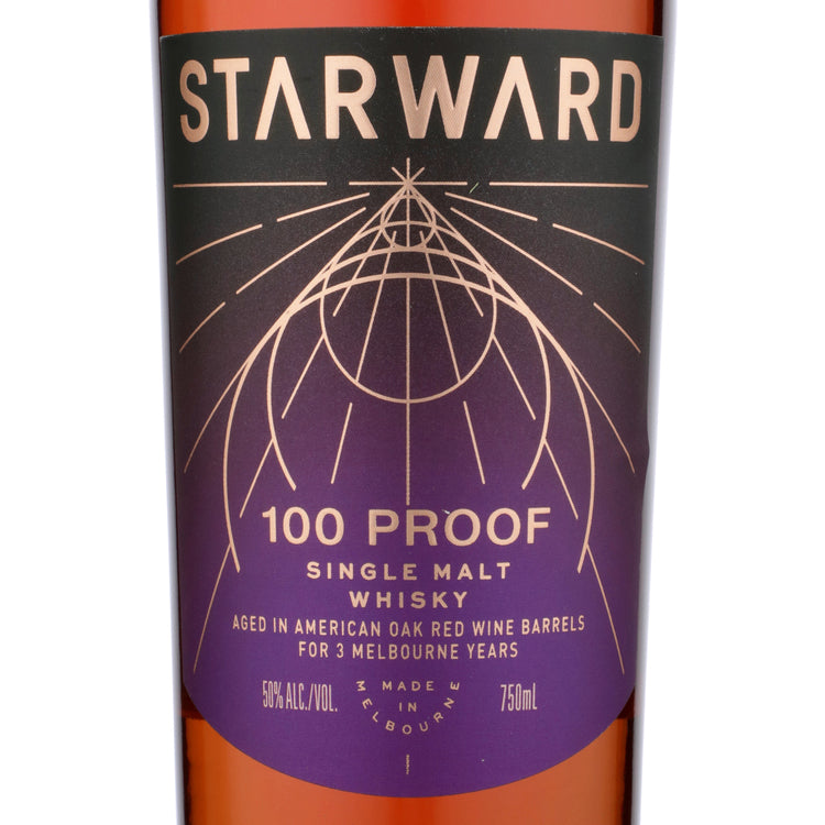 Starward Australian Whisky Single Malt 3 Yr 100 - 750ML - Front Label