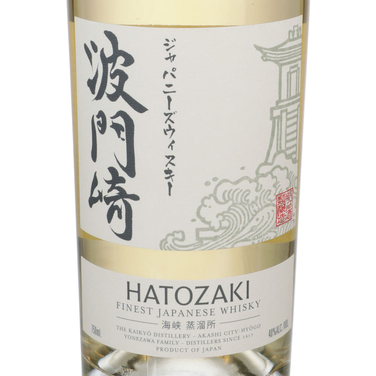 Hatozaki Whisky 80 - 750ML - Front Label