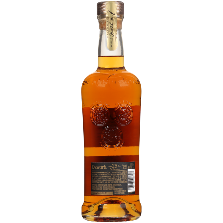 Dewar'S Blended Scotch The Signature Double Aged 25 Yr 80 - 750ML