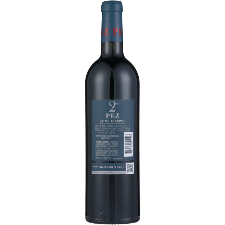 Chateau De Pez Saint Estephe 2nd Pez 2020 Wood Box - 750ML