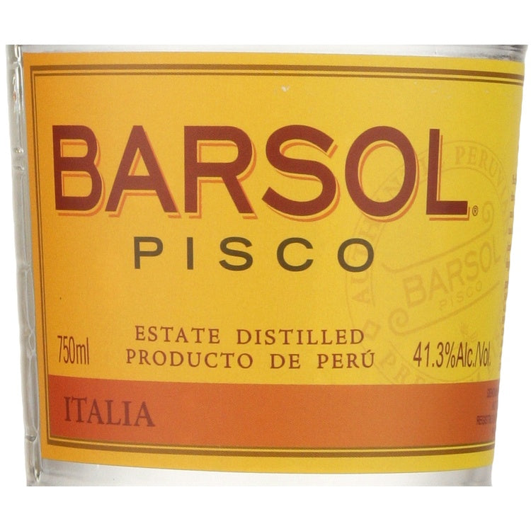 Barsol Pisco Puro Italia 82.6 - 700ML