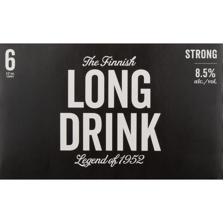 The Long Drink Company Strong Cocktail 17 - 355ML - Front Label