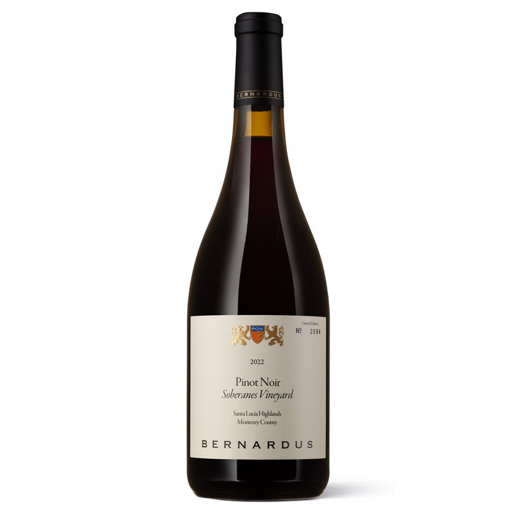 Bernardus Pinot Noir Soberanes Vineyard Santa Lucia Highlands 2021 - 750ML