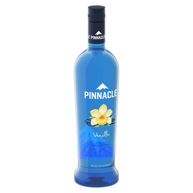 Pinnacle Vanilla Flavored Vodka 60 - 750ML - Front Label