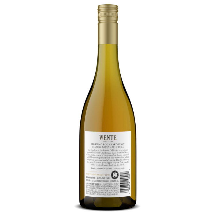 Wente Vineyards Chardonnay Morning Fog Central Coast - 750ML