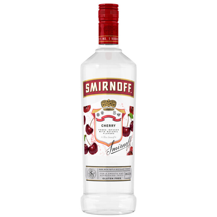 Smirnoff Vodka Cherry Flavored 60 - 1.0L