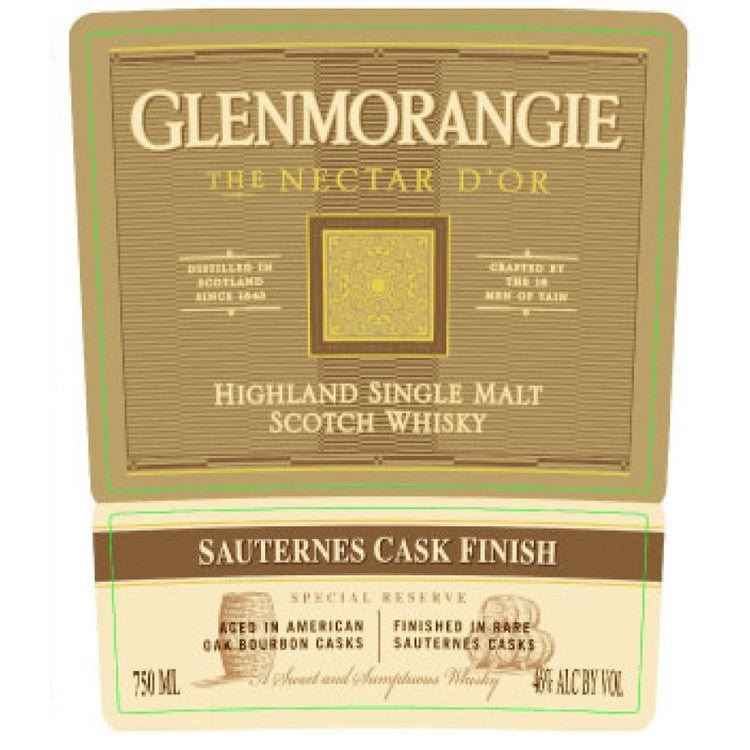 Glenmorangie Single Malt Scotch The Nectar D'Or Sauternes Cask Finish - 750ML