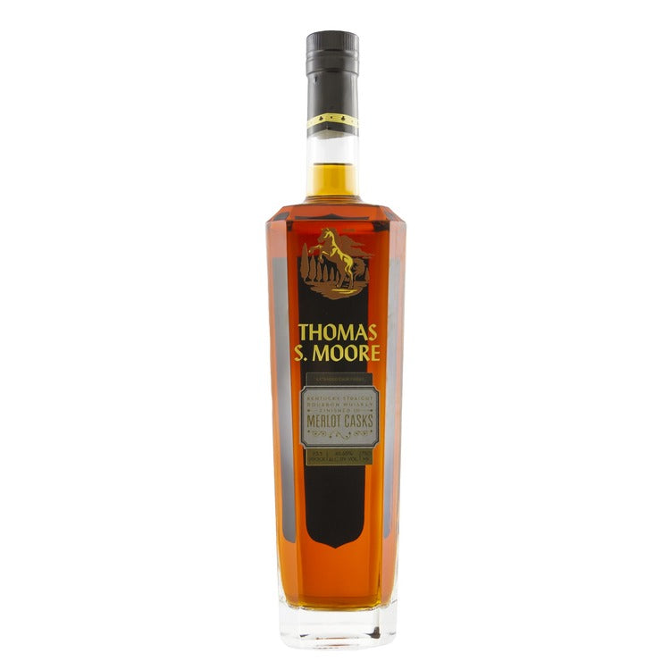 Thomas S. Moore Straight Bourbon Extended Cask Finish Merlot Casks 93. - 750ML