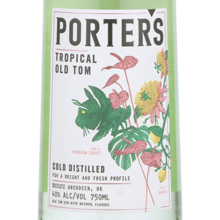 Porters Old Tom Gin Tropical Old Tom Cold Distilled 80 - 750ML