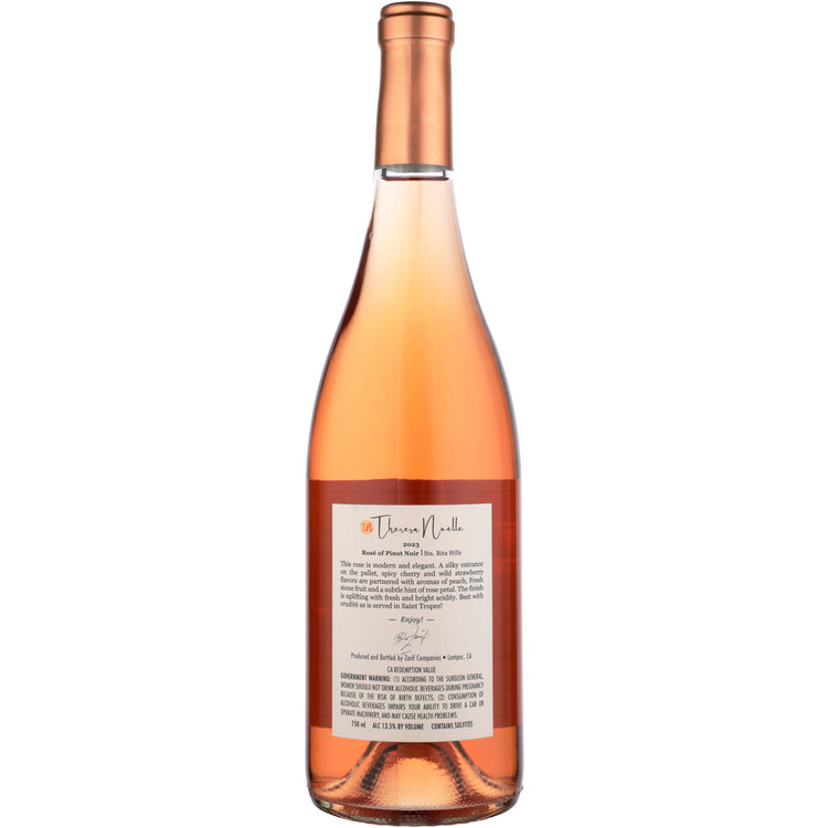 Theresa Noelle Pinot Noir Rose Theresa Noelle Vineyard Santa Rita Hill - 750ML