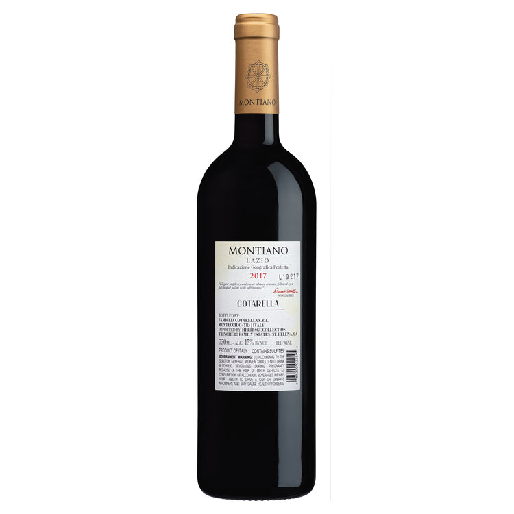 Famiglia Cotarella Lazio Rosso Montiano 2018 - 750ML