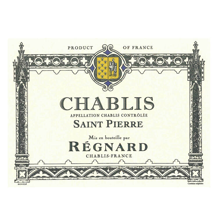 Regnard Chablis Saint Pierre 2023 - 750ML - Front Label