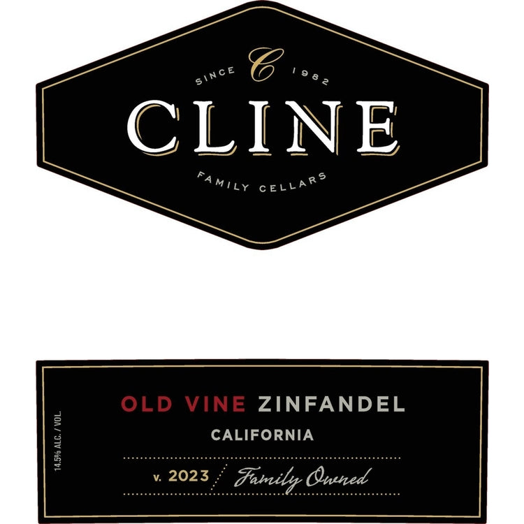 Cline Zinfandel Old Vine Lodi 2023 - 750ML