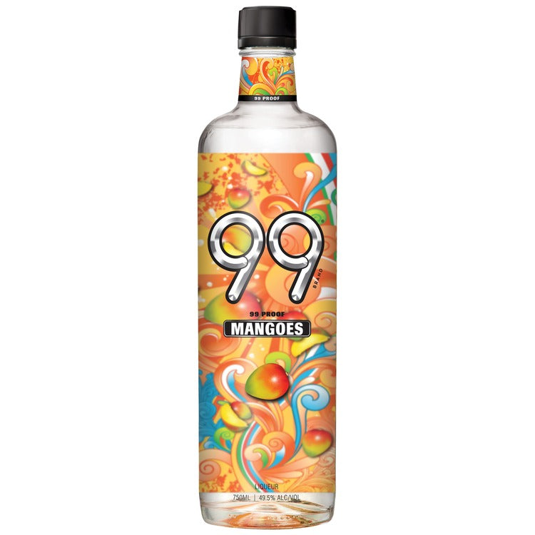 99 Brand Mango Schnapps 99 - 750ML - Front