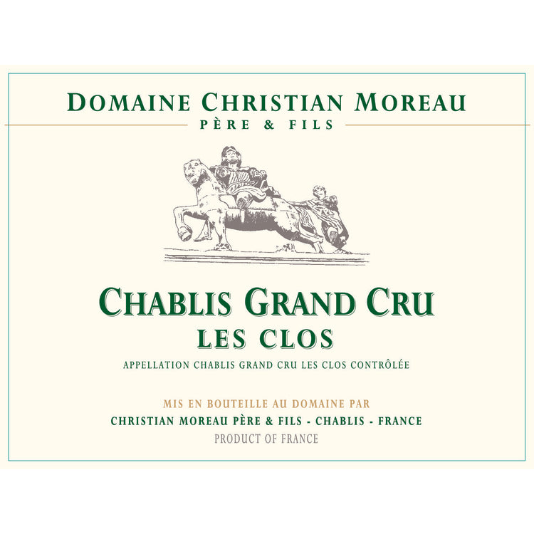 Christian Moreau Chablis Les Clos Grand Cru 2022 - 750ML