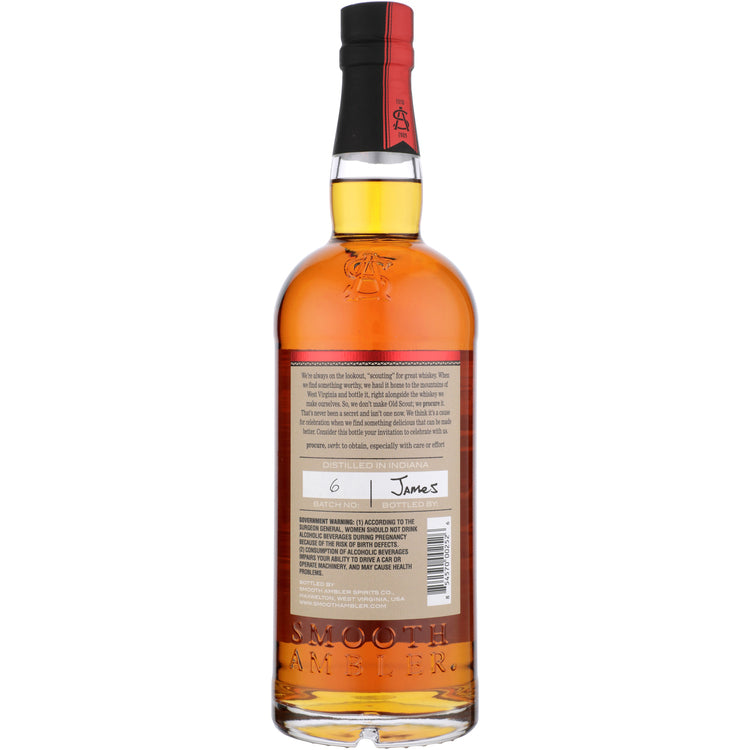 Smooth Ambler Straight Bourbon Old Scout 7 Yr 99 - 750ML