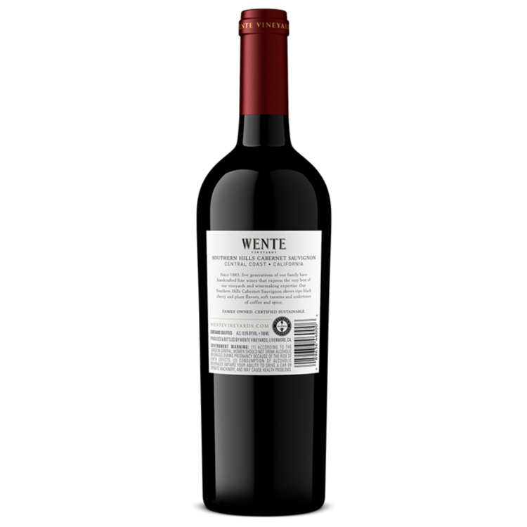 Wente Vineyards Cabernet Sauvignon Southern Hills Livermore Valley - 750ML
