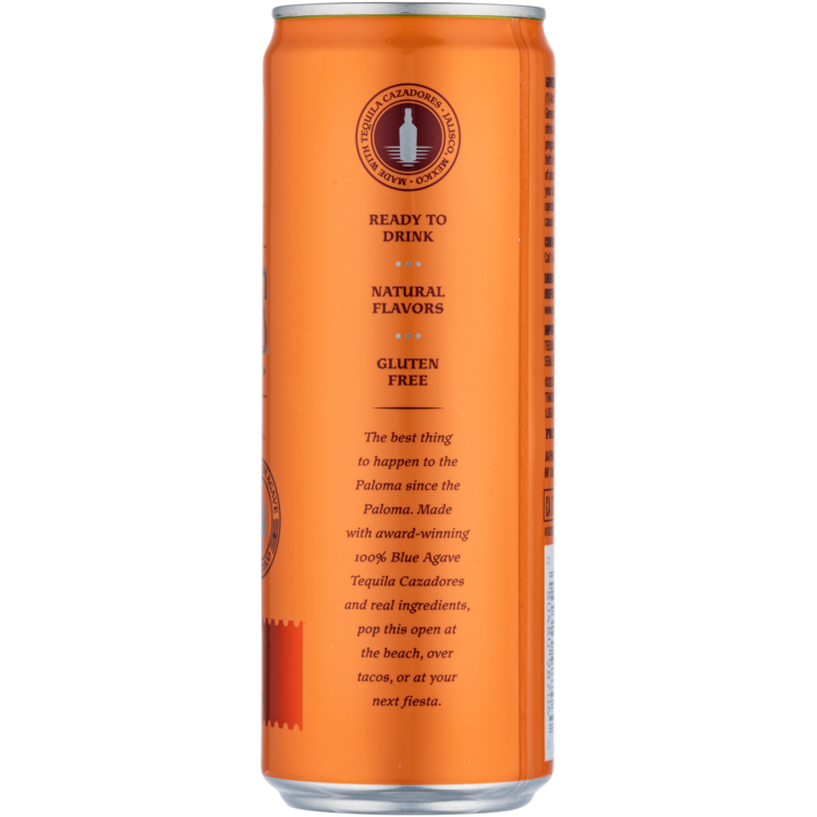 Cazadores Paloma Ready To Drink Cocktails 10 - 355ML