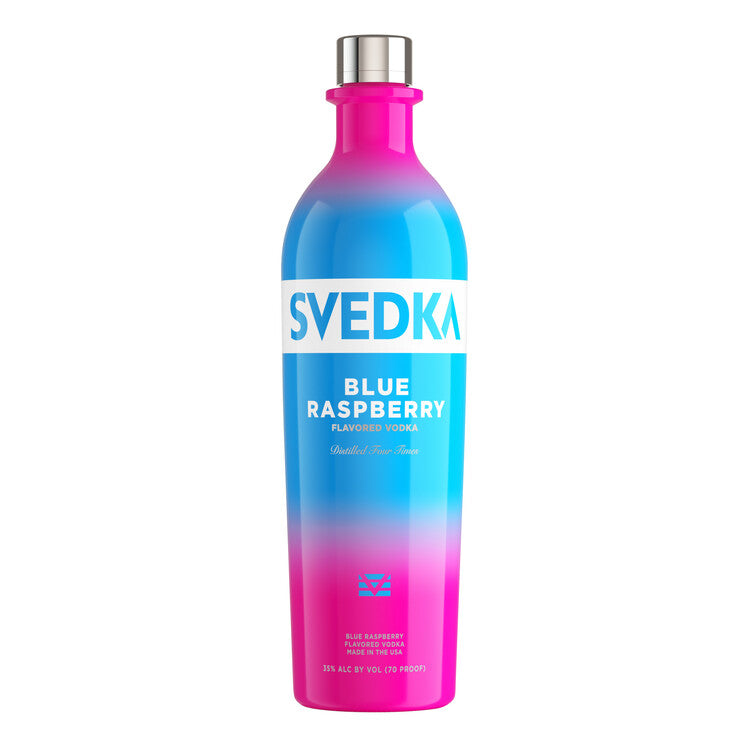 Svedka Blue Raspberry Flavored Vodka 70 - 750ML
