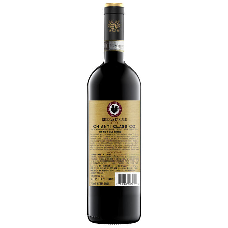 Ruffino Chianti Classico Gran Selezione Riserva Ducale Oro 2020 Wood B - 750ML