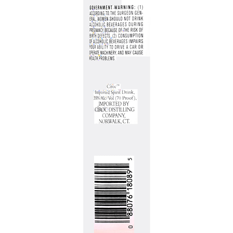 Ciroc Mango Flavored Vodka 70 - 1.75L
