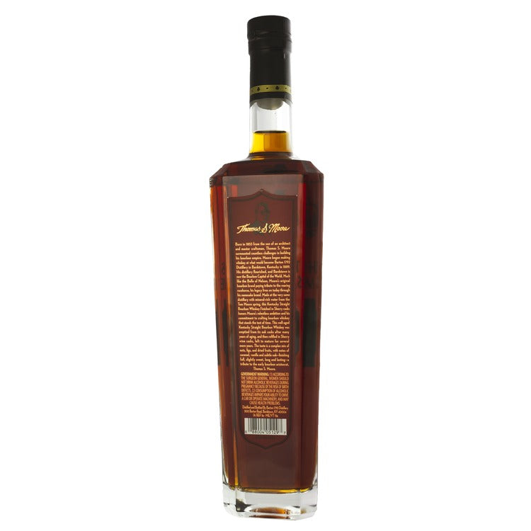 Thomas S. Moore Straight Bourbon Extended Cask Finish Sherry Casks 98. - 750ML - Back