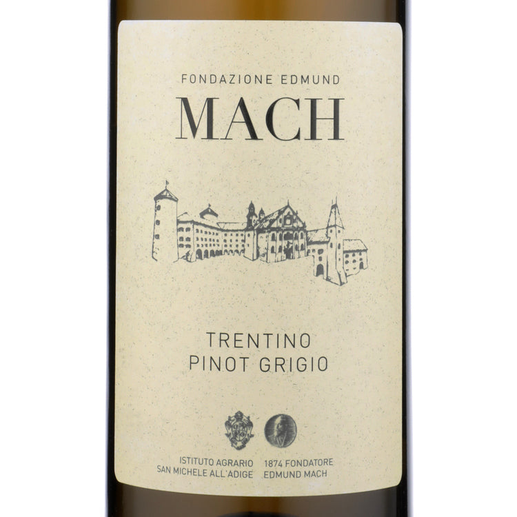 Istituto Agrario San Michele Pinot Grigio Fondazione Edmund Mach Trent - 750ML - Front Label