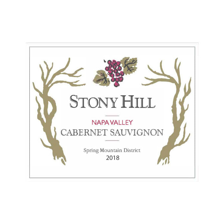 Stony Hill Cabernet Sauvignon Spring Mountain District 2018 Wood Box - 750ML