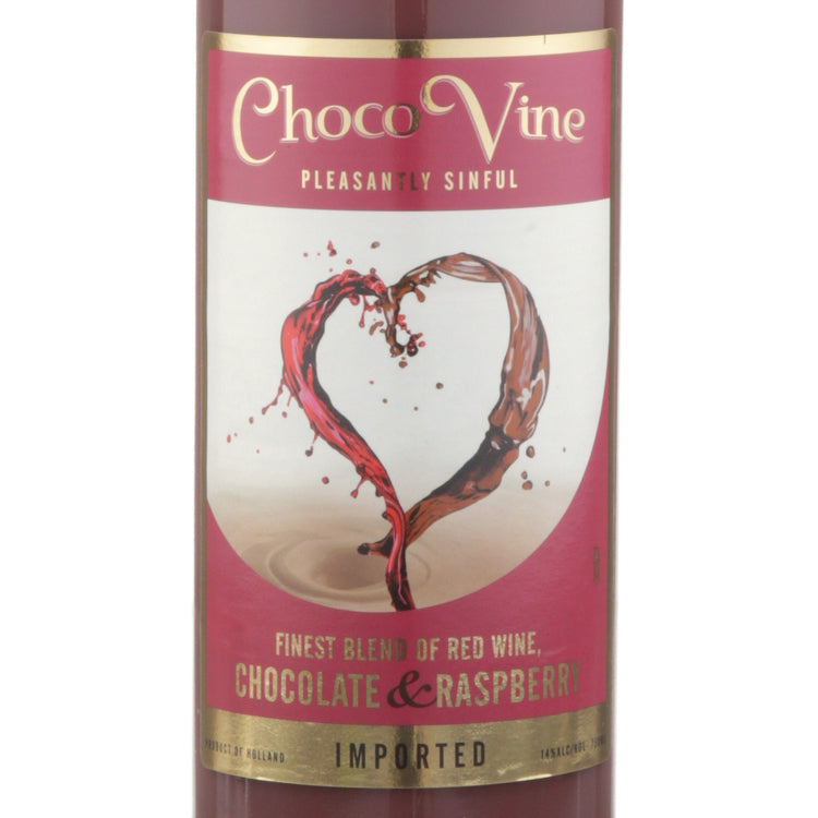 Chocovine Raspberry & Chocolate Flavored Wine - 750ML - Front Label