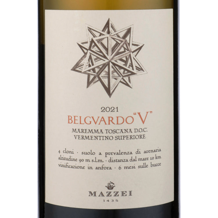 Belguardo Vermentino Maremma Toscana Bianco Superiore V 2021 - 750ML