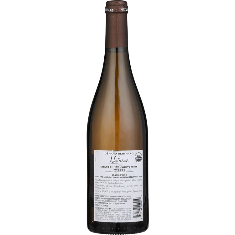 Gerard Bertrand Chardonnay Naturae Pays D'Oc 2023 - 750ML