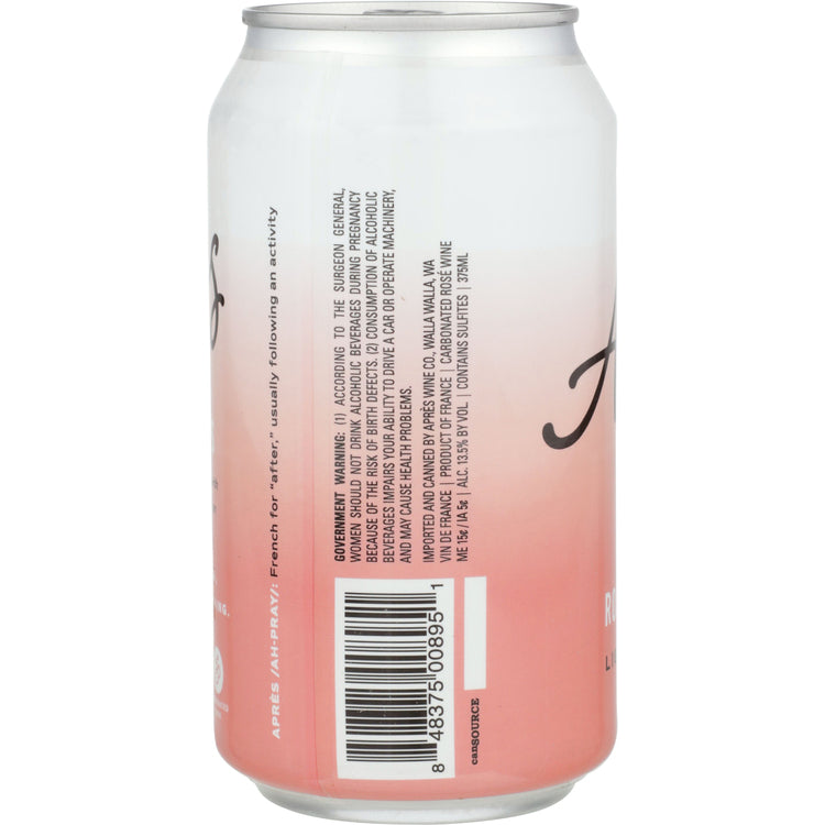 Apres Rose Bubbles France - 355ML