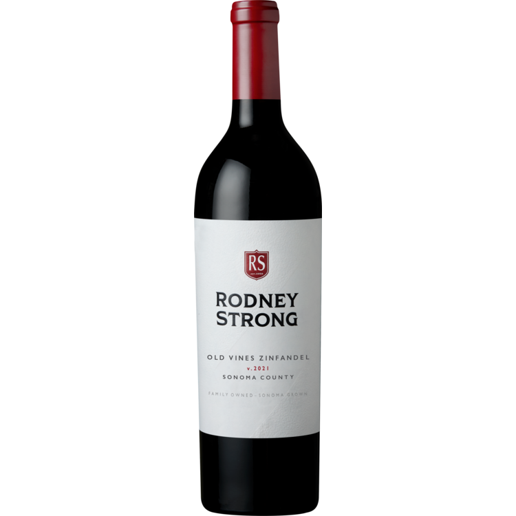 Rodney Strong Zinfandel Old Vines Sonoma County 2021 - 750ML