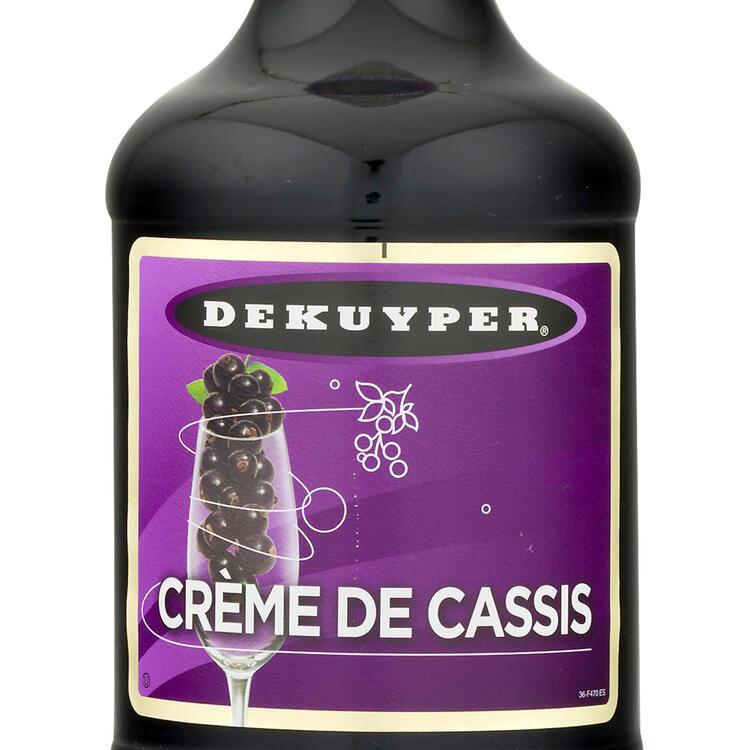 Dekuyper Creme De Cassis 30 - 750ML - Front Label