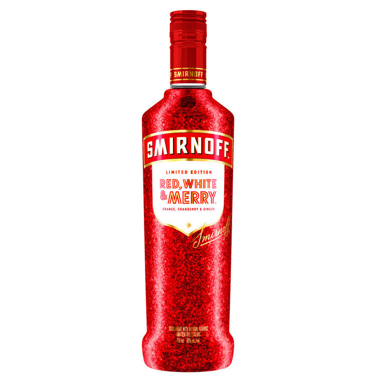 Smirnoff Red, White, & Merry Limited Edition Flavored Vodka 60 - 750ML