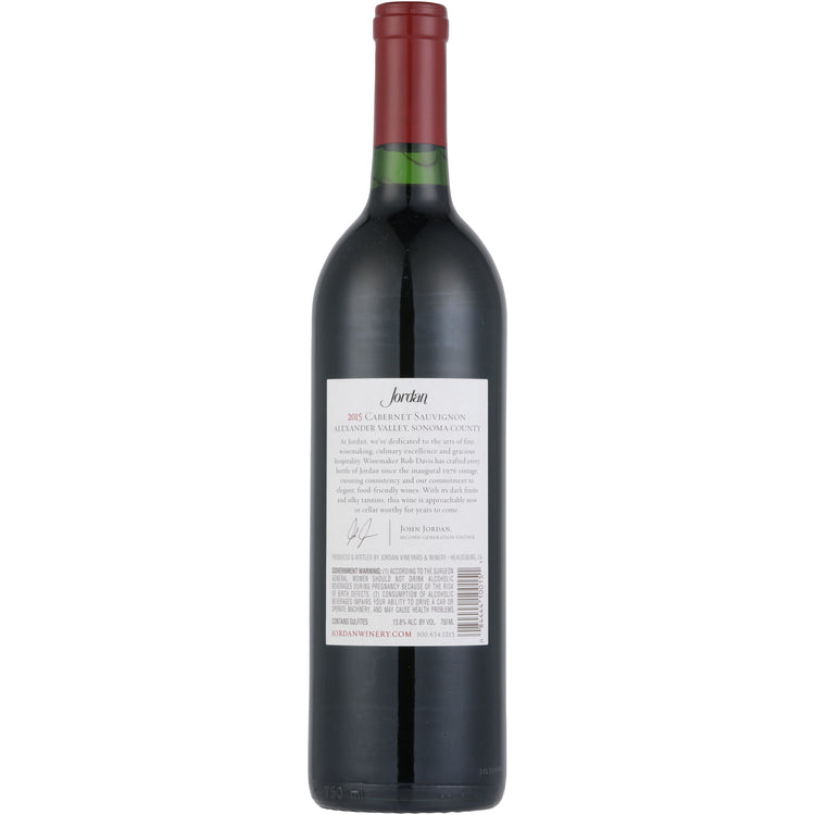 Jordan Cabernet Sauvignon Library Release Alexander Valley 2015 - 750ML