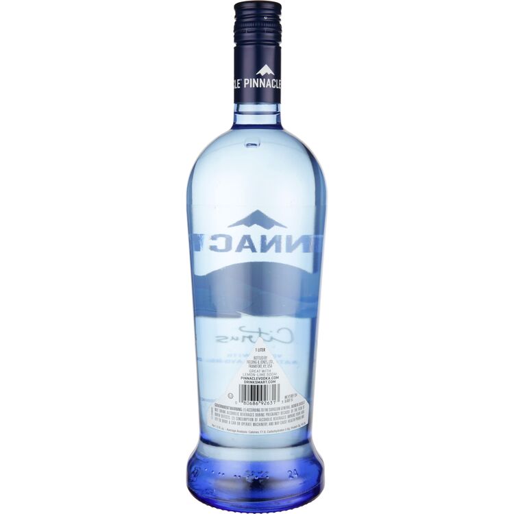 Pinnacle Citrus Flavored Vodka 60 - 1.0L
