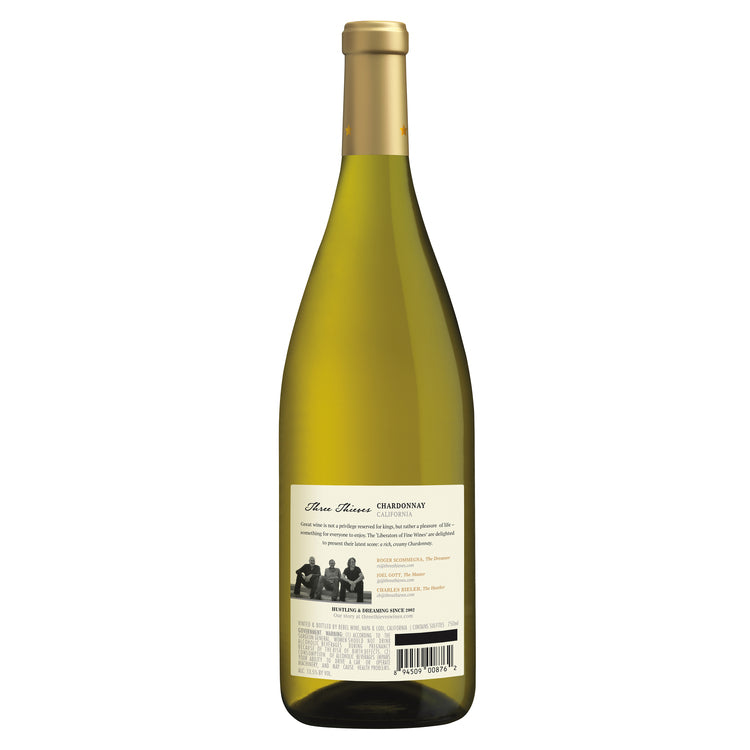 Three Thieves Chardonnay California - 750ML