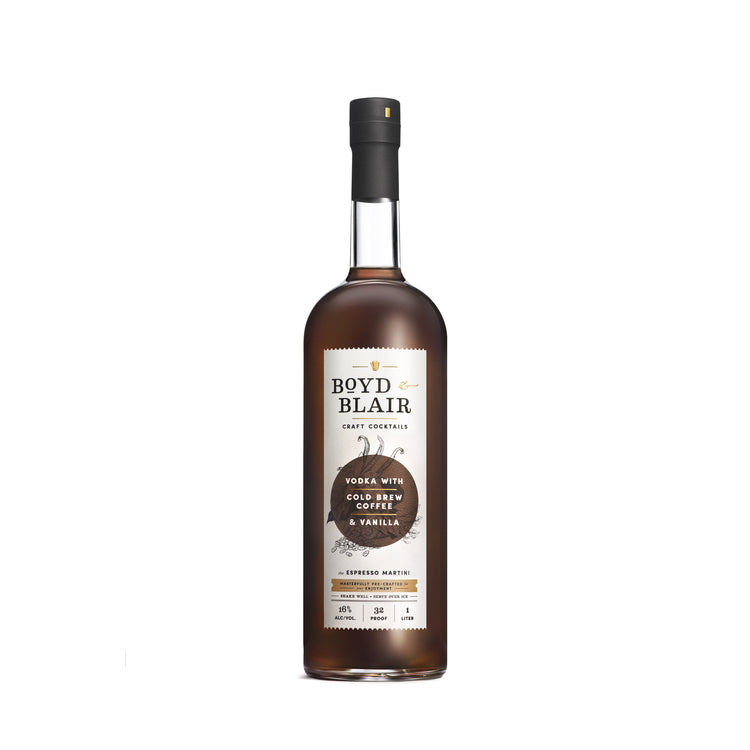 Boyd & Blair The Espresso Martini Cocktail 32 - 1.0L