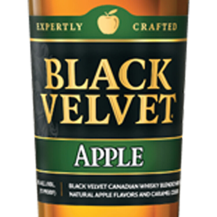 Black Velvet Apple Flavored Whisky 70 - 1.75L - Front Label