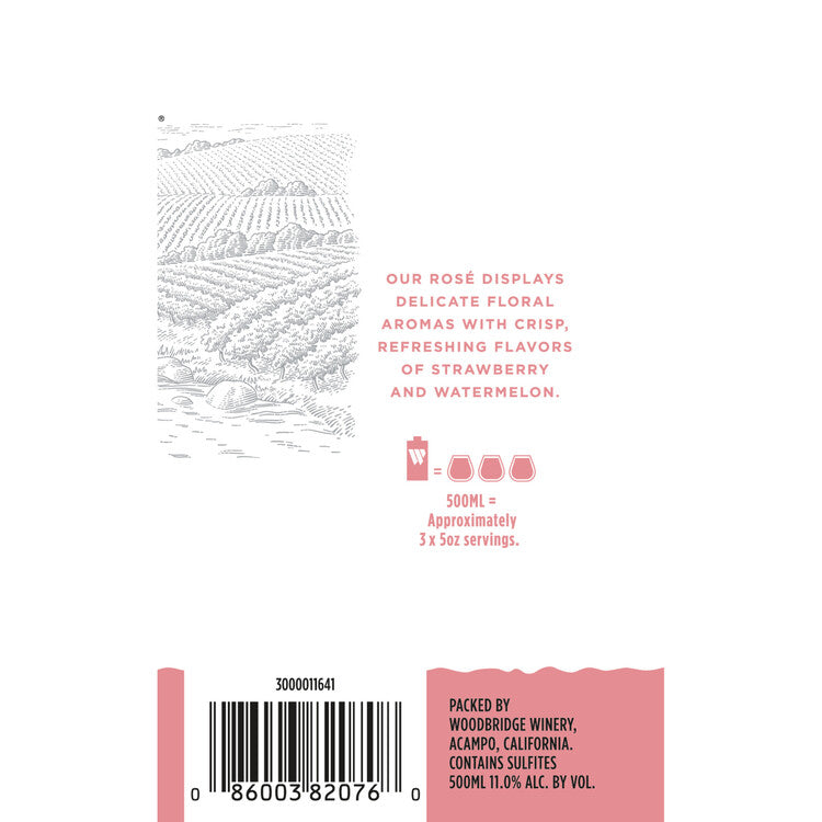 Woodbridge Rose Wine California - 500ML