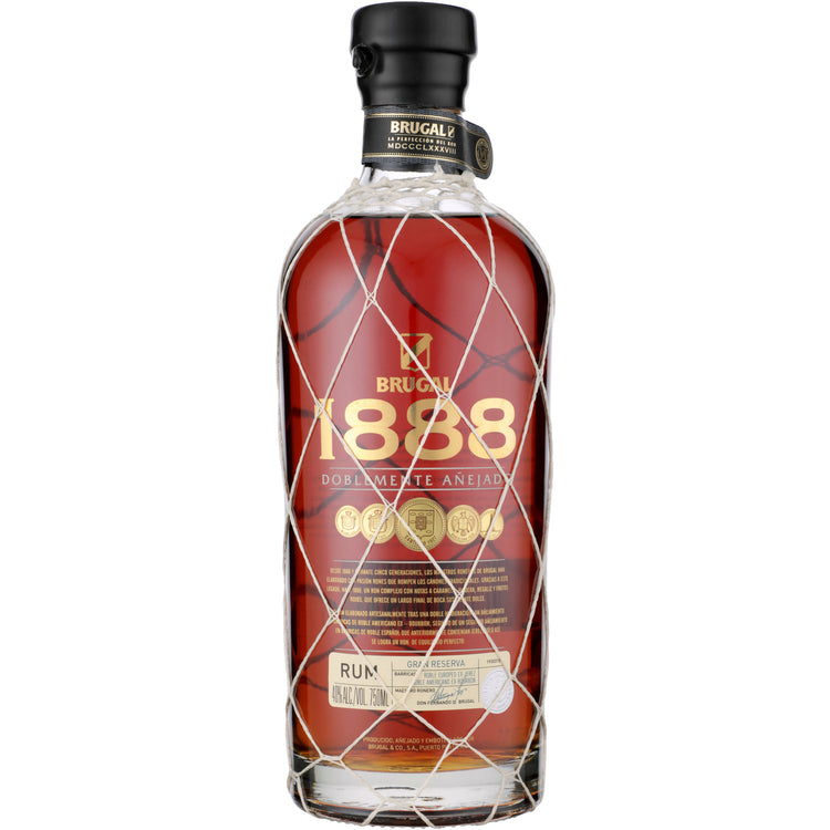 Brugal Aged Rum Gran Reserva 1888 Doblemente Anejado 80 - 750ML