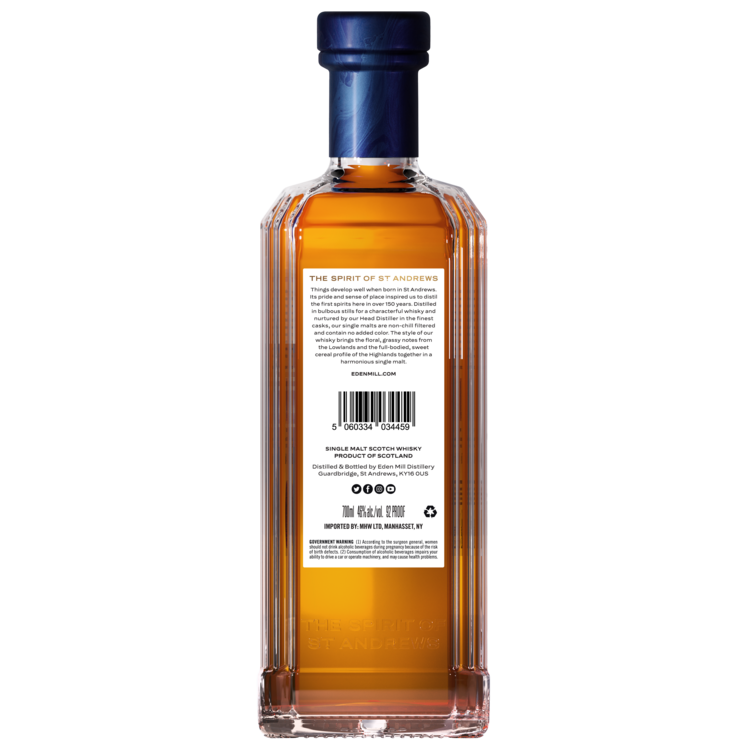 Eden Mill Single Malt Scotch St Andrews Bourbon Cask 92 - 700ML