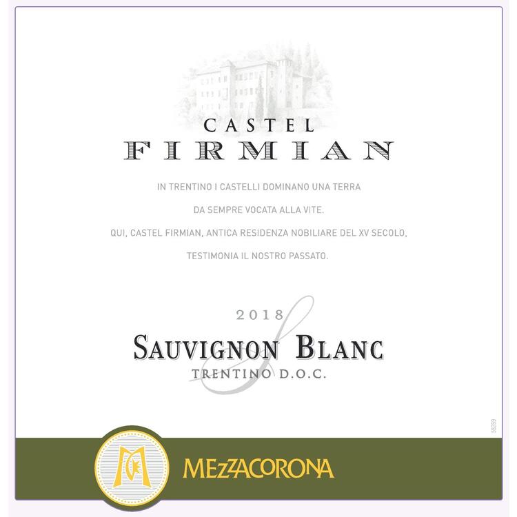 Castel Firmian Sauvignon Blanc Trentino - 750ML