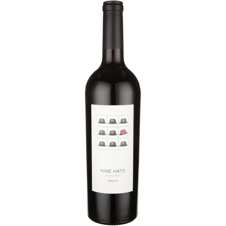 Nine Hats Merlot Columbia Valley 2019 - 750ML