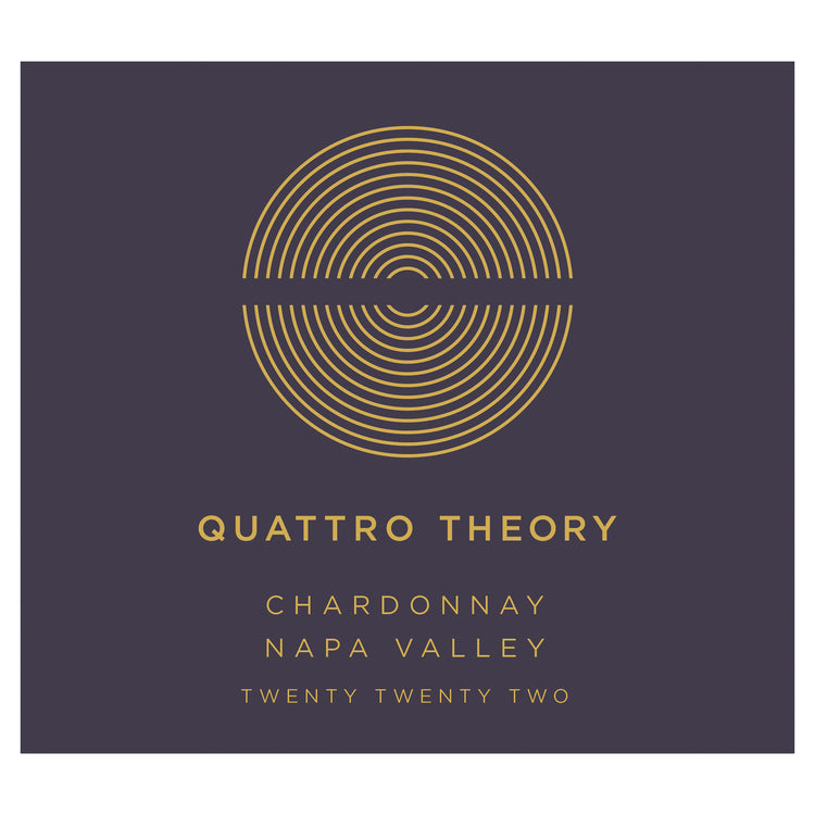 Quattro Theory Chardonnay Napa Valley 2022 - 750ML