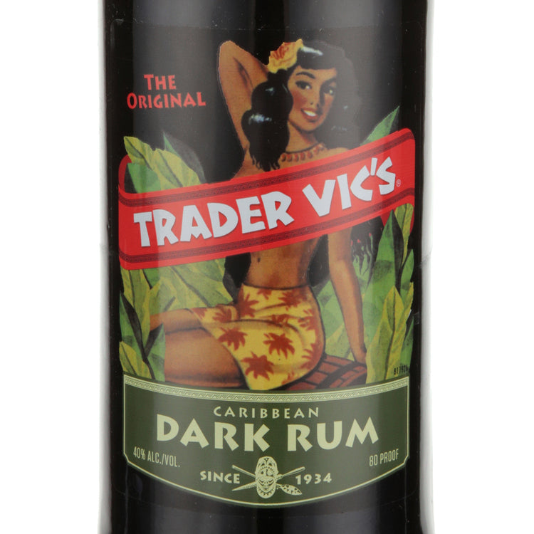 Trader Vic'S Dark Rum 80 - 750ML