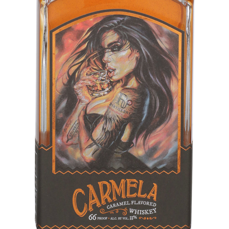 R6 Distillery Caramel Flavored Whiskey Carmela 66 - 750ML