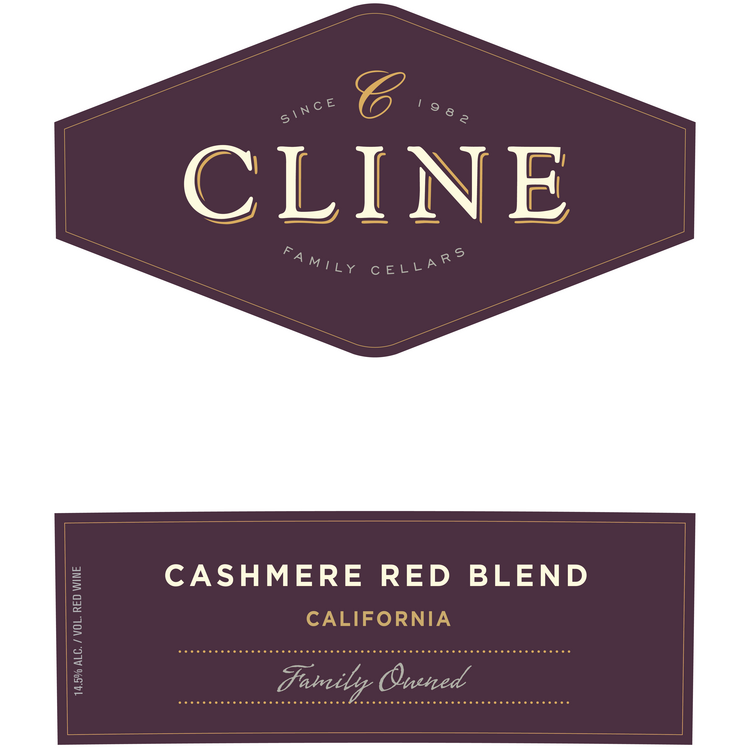 Cline Cashmere Red Blend California 2022 - 750ML